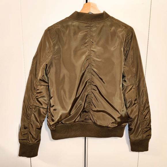 Timing Army Green Bomber Jacket - Picture 5 of 13